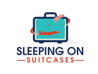 Sleeping On Suitcases logo design by gogo