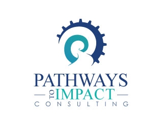 Pathways To Impact Consulting logo design by sanworks