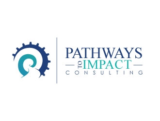 Pathways To Impact Consulting logo design by sanworks