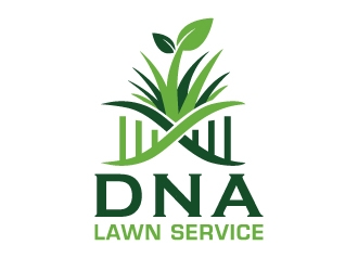 DNA Lawn Service logo design by akilis13