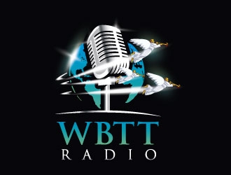 WBTT Radio logo design by sanworks