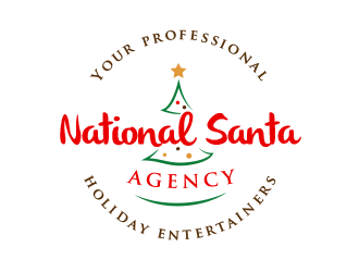 National Santa Agency logo design by BeDesign