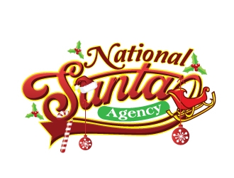 National Santa Agency logo design by logoguy