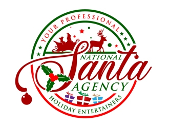 National Santa Agency logo design by DreamLogoDesign