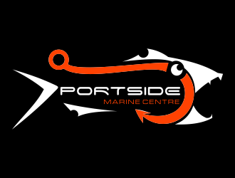 PORTSIDE Marine Centre logo design by haidar