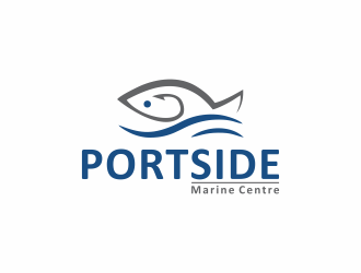 PORTSIDE Marine Centre logo design by luckyprasetyo