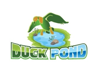 Duck Pond logo design by samuraiXcreations