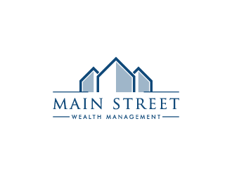 Main Street Wealth Management logo design by pencilhand