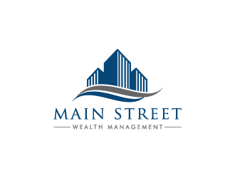 Main Street Wealth Management logo design by pencilhand