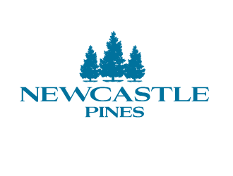 Newcastle Pines logo design by Ultimatum