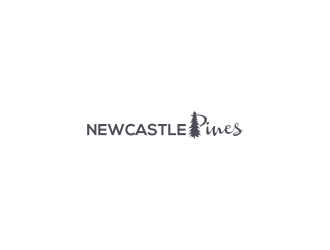 Newcastle Pines logo design by violin
