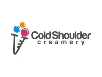 Cold shoulder creamery logo design by cintoko