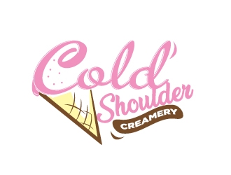 Cold shoulder creamery logo design by gogo