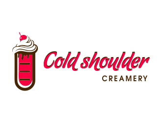 Cold shoulder creamery logo design by JessicaLopes
