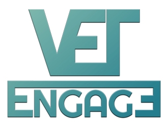VetEngage logo design by Compac