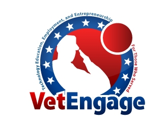 VetEngage logo design by ZQDesigns