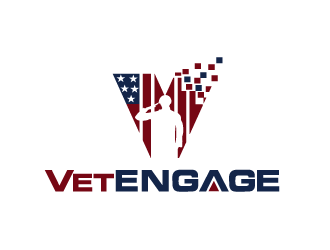 VetEngage logo design by bluespix