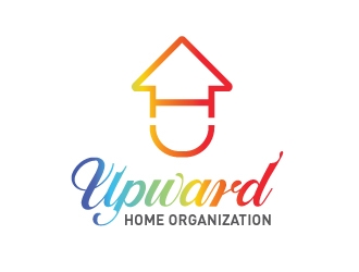 Upward Home Organization logo design by desynergy
