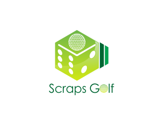 Scraps Golf logo design by ROSHTEIN