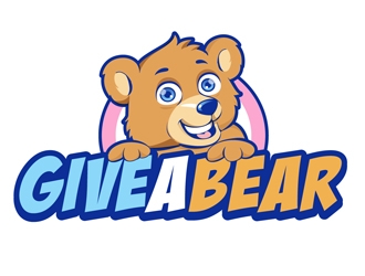 Give A Bear logo design by DreamLogoDesign