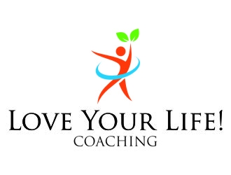 Love Your Life! Coaching logo design by jetzu