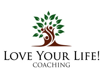 Love Your Life! Coaching logo design by jetzu