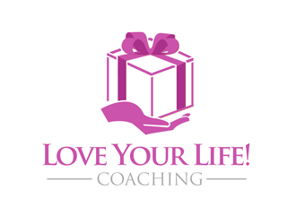 Love Your Life! Coaching logo design by kunejo