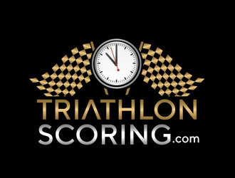 TriathlonScoring.com logo design by Roma