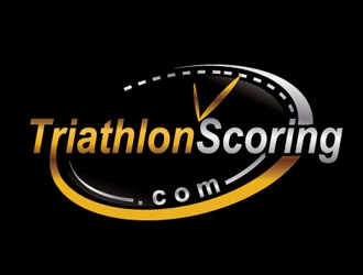 TriathlonScoring.com logo design by gogo