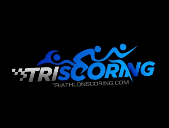TriathlonScoring.com logo design by dasigns
