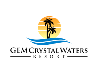 GEM Crystal Waters Resort logo design by cintoko