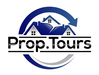 Prop.Tours logo design by MAXR