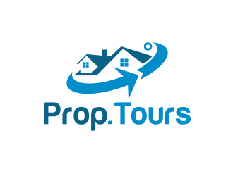 Prop.Tours logo design by serprimero