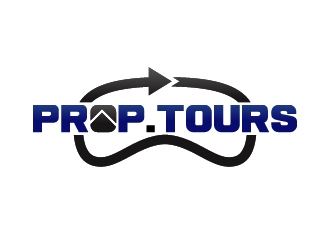 Prop.Tours logo design by sakarep