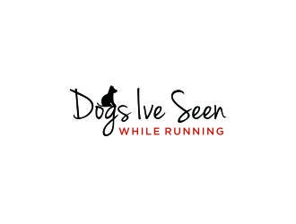 Dogs Ive Seen While Running logo design by bricton