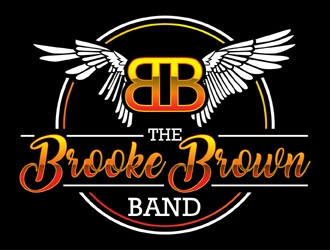The Brooke Brown Band logo design by MAXR