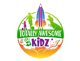 Totally Awesome Kidz logo design by DreamLogoDesign