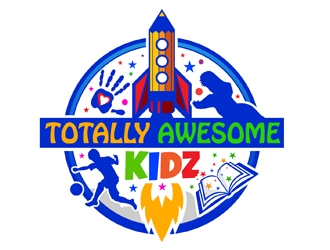 Totally Awesome Kidz logo design by DreamLogoDesign