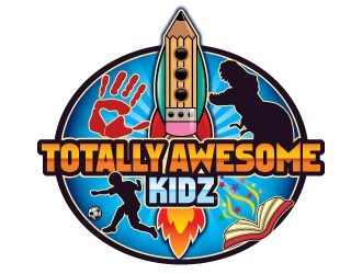 Totally Awesome Kidz logo design by Suvendu