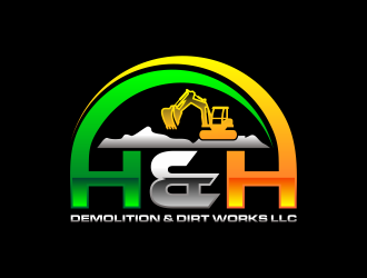 H&H Demolition & Dirt Works LLC logo design by hidro