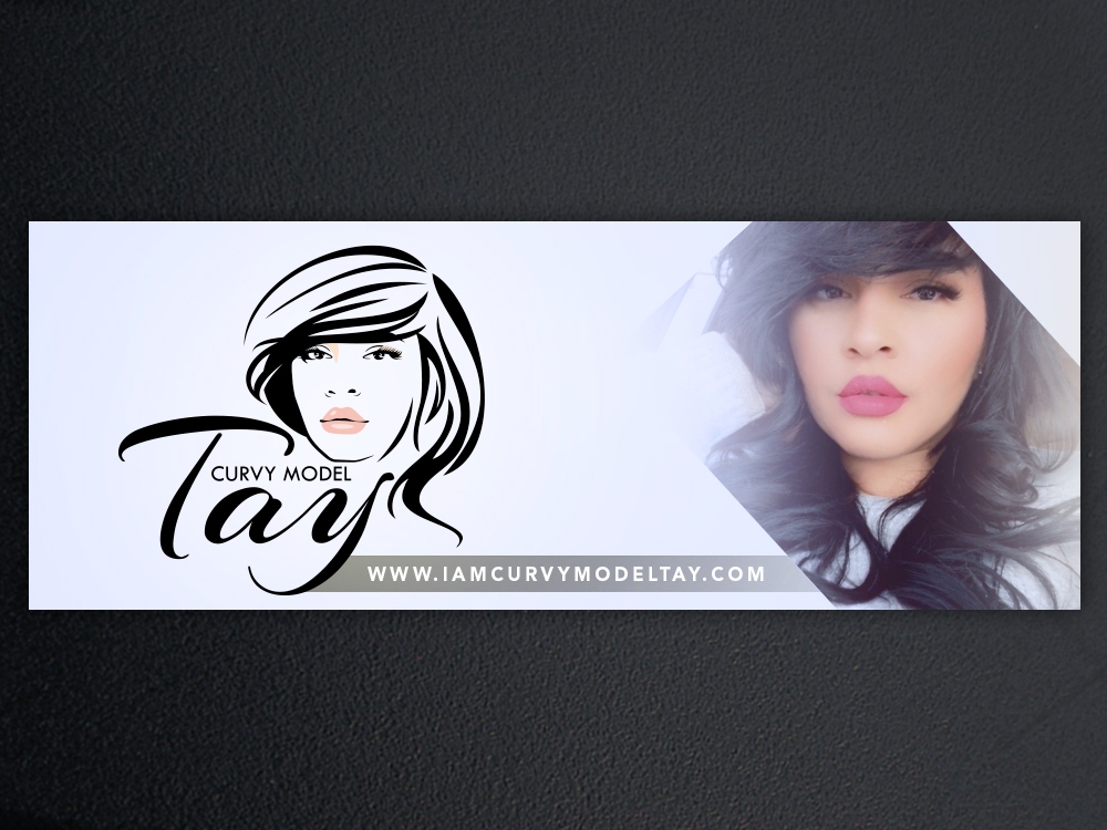 Curvy Model Tay  logo design by KHAI