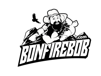 Bonfire Bob logo design by DreamLogoDesign