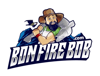 Bonfire Bob logo design by DreamLogoDesign