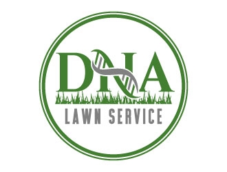 DNA Lawn Service logo design by daywalker