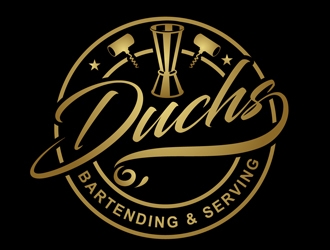 Dochs Bartending & Serving logo design by DreamLogoDesign