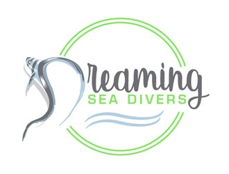 Dreaming Sea Divers logo design by frontrunner