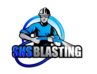 SNS BLASTING  logo design by gogo
