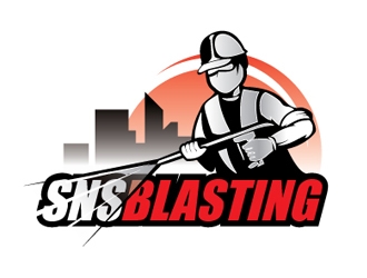SNS BLASTING  logo design by gogo