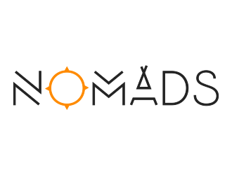 Nomads.com logo design by aldesign