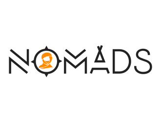 Nomads.com logo design by aldesign